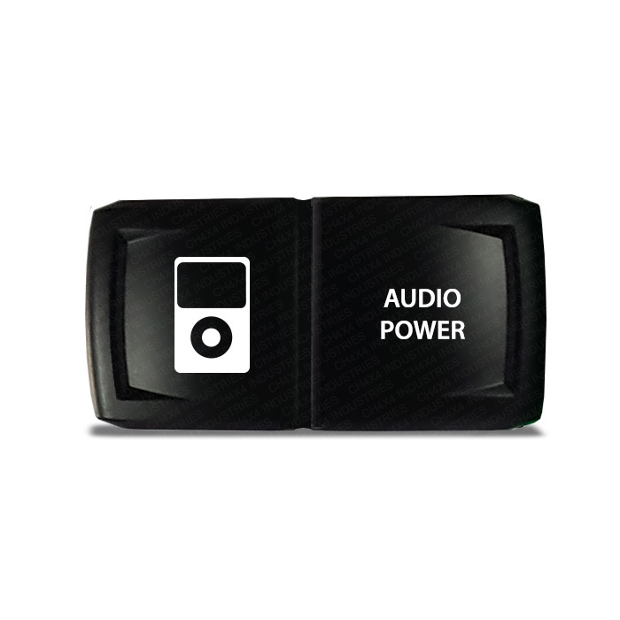 CH4X4 Marine Rocker Switch V2 Audio Power Symbol 3