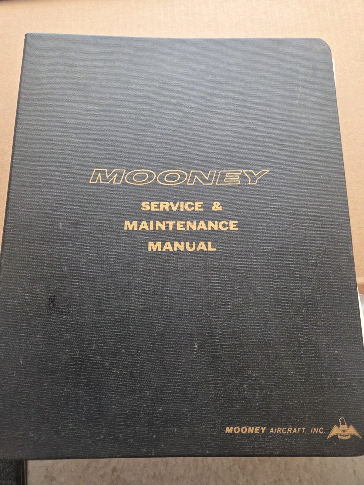MOONEY AIRCRAFT M20 SERIES SERVICE & MAINTENANCE MANUSL 1960'S