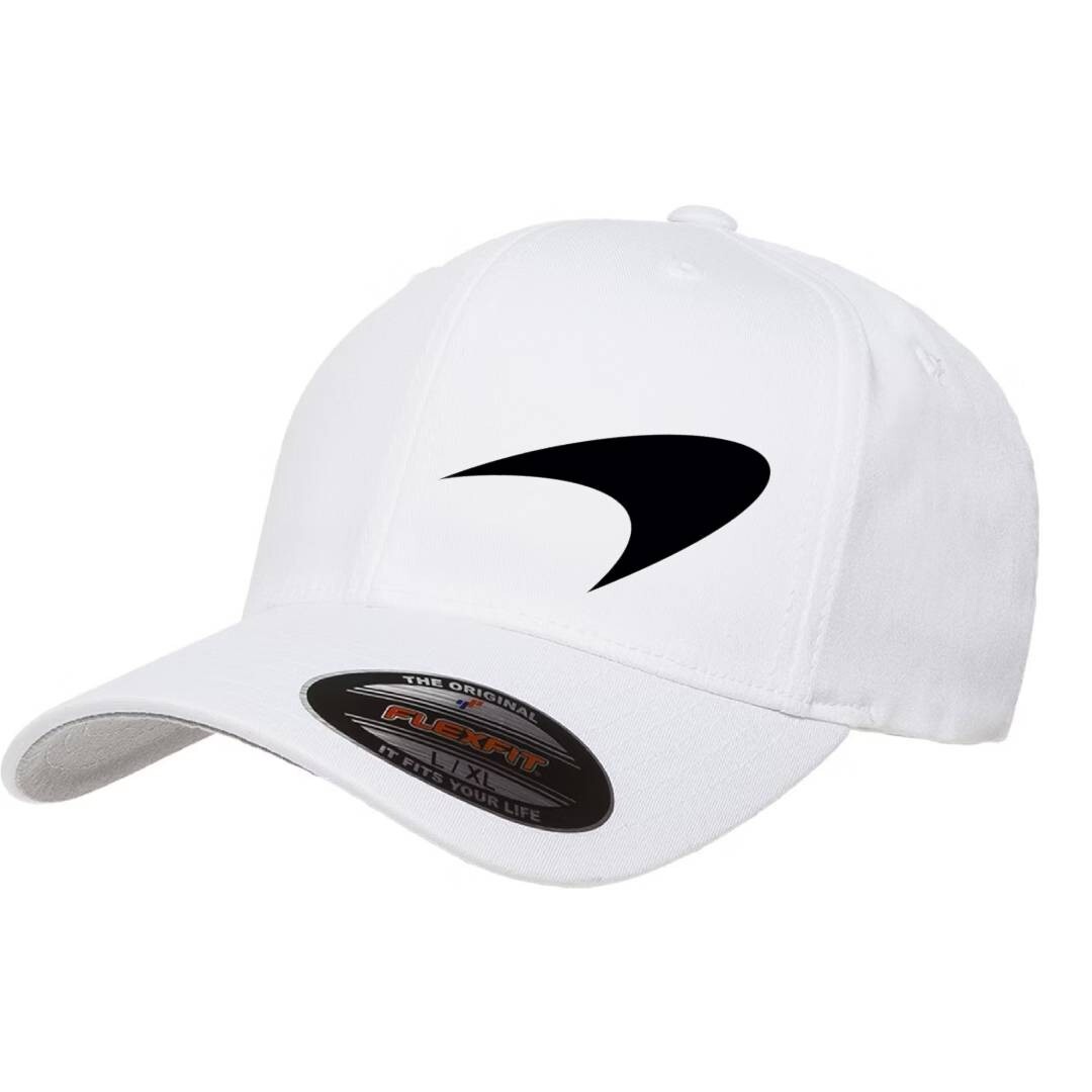 McLaren Formula 1 Team Racing Cap 5001 Flexfit Baseball Hat S/M and L/XL