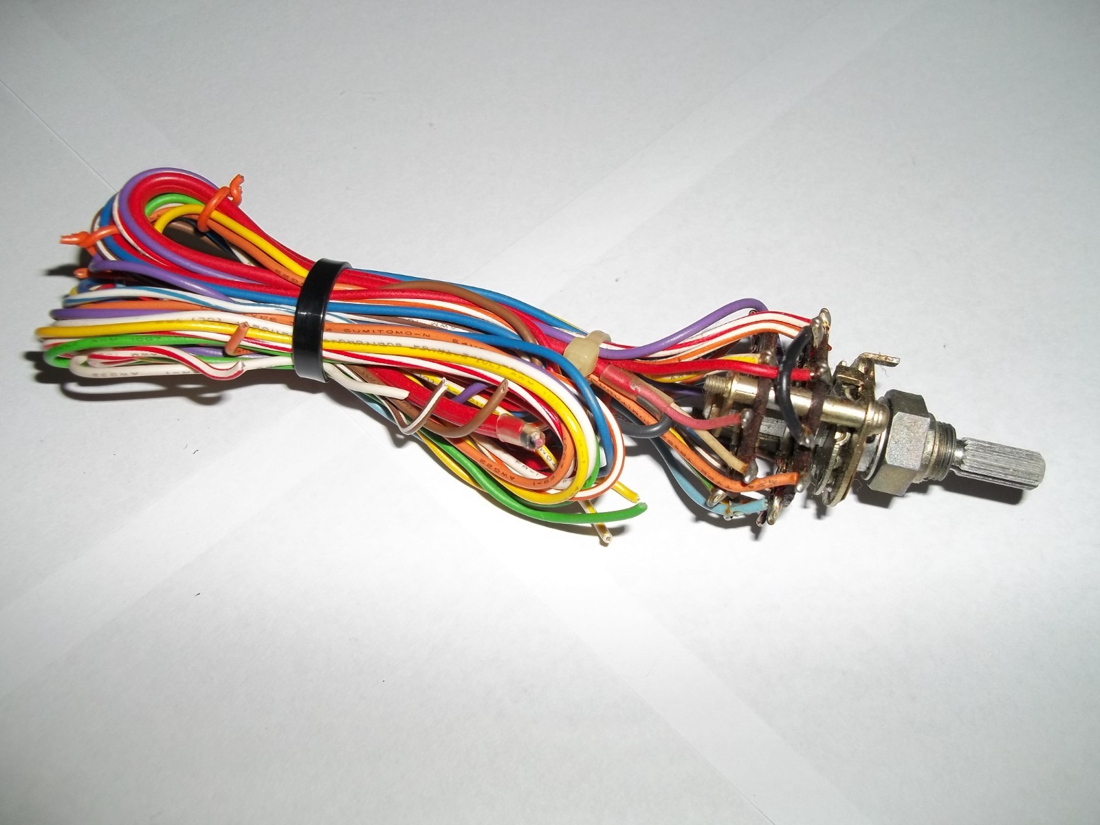 Pioneer SX-535   4 Step Rotary Function Switch & Full Wire   ASC-061