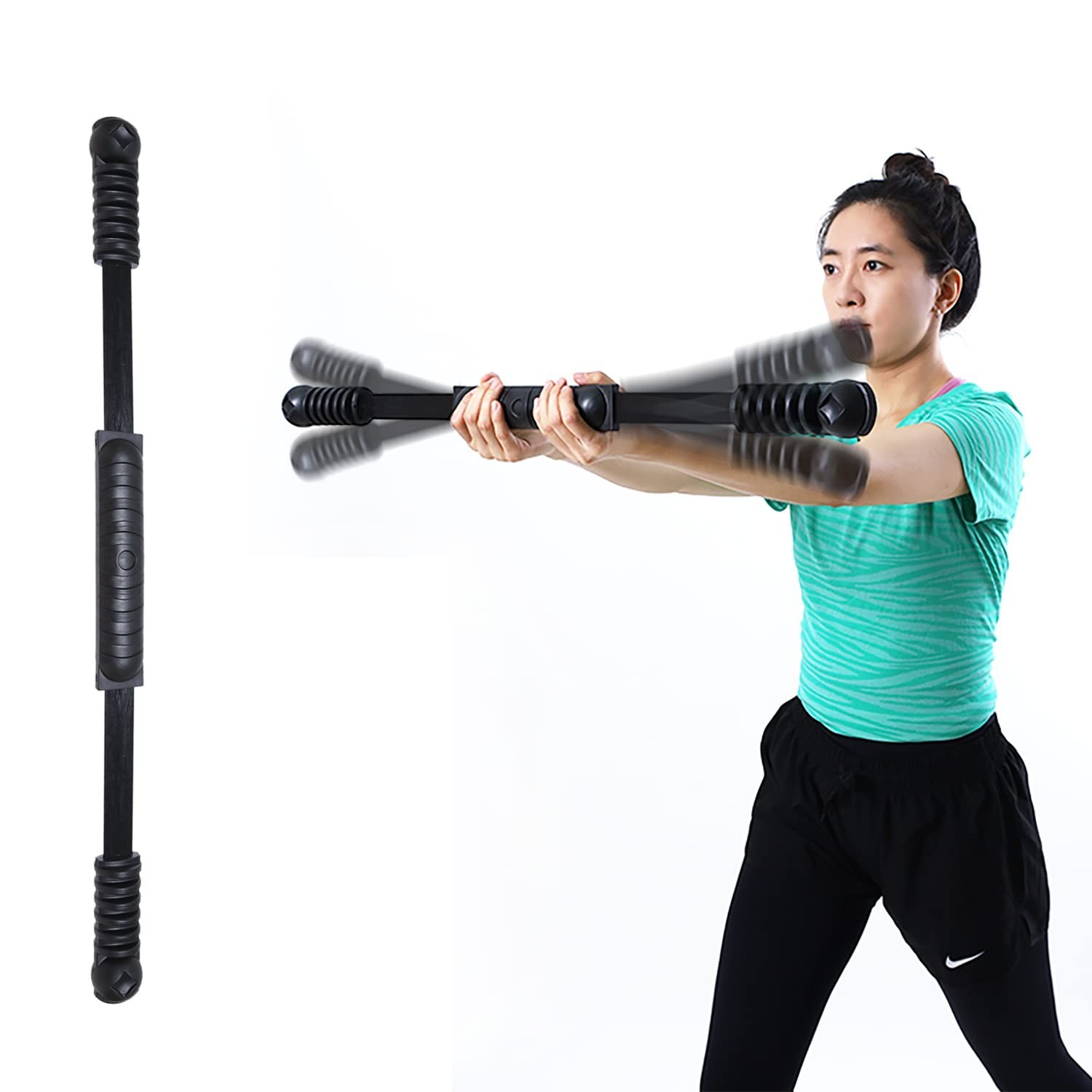 Elastic Fitness Stick Elastic Bar Body Exercise Bar Muscle Training for Exerc...