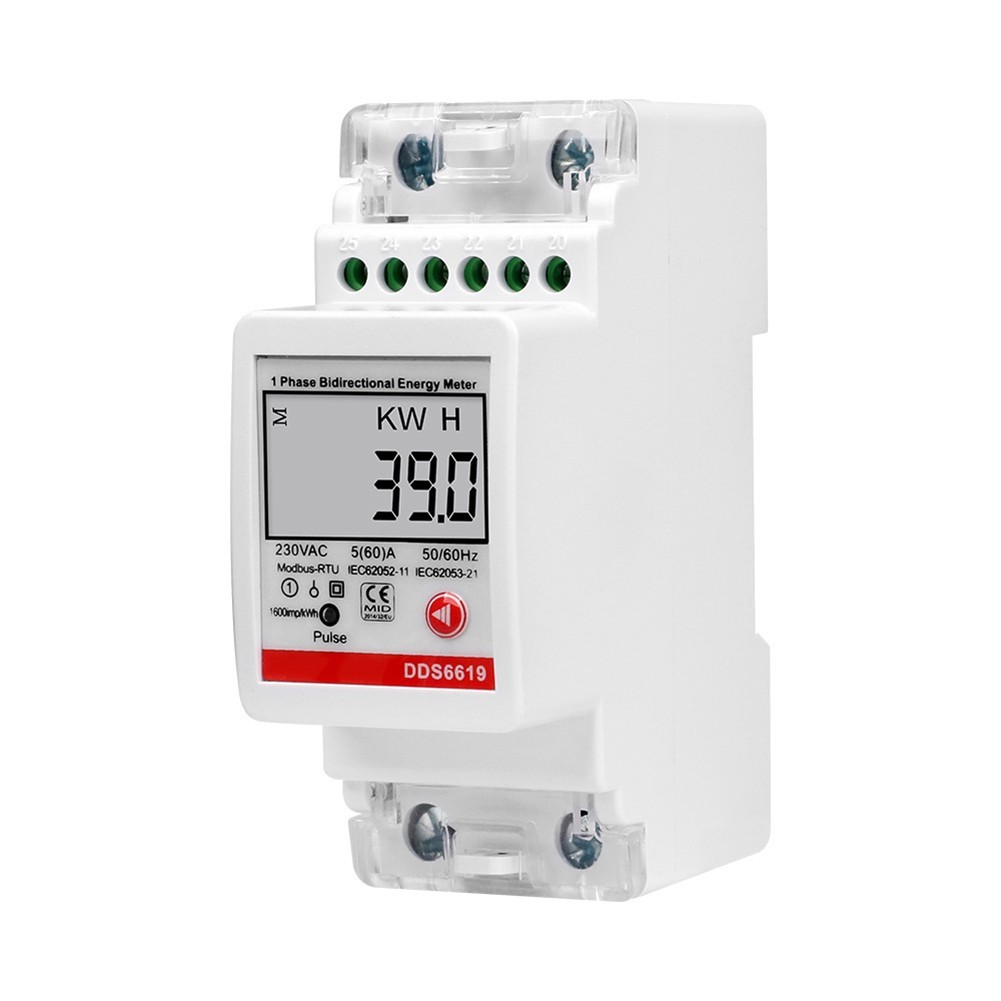 Two Way Measurement Energy Meter for Accurate Voltage and Power Factor for