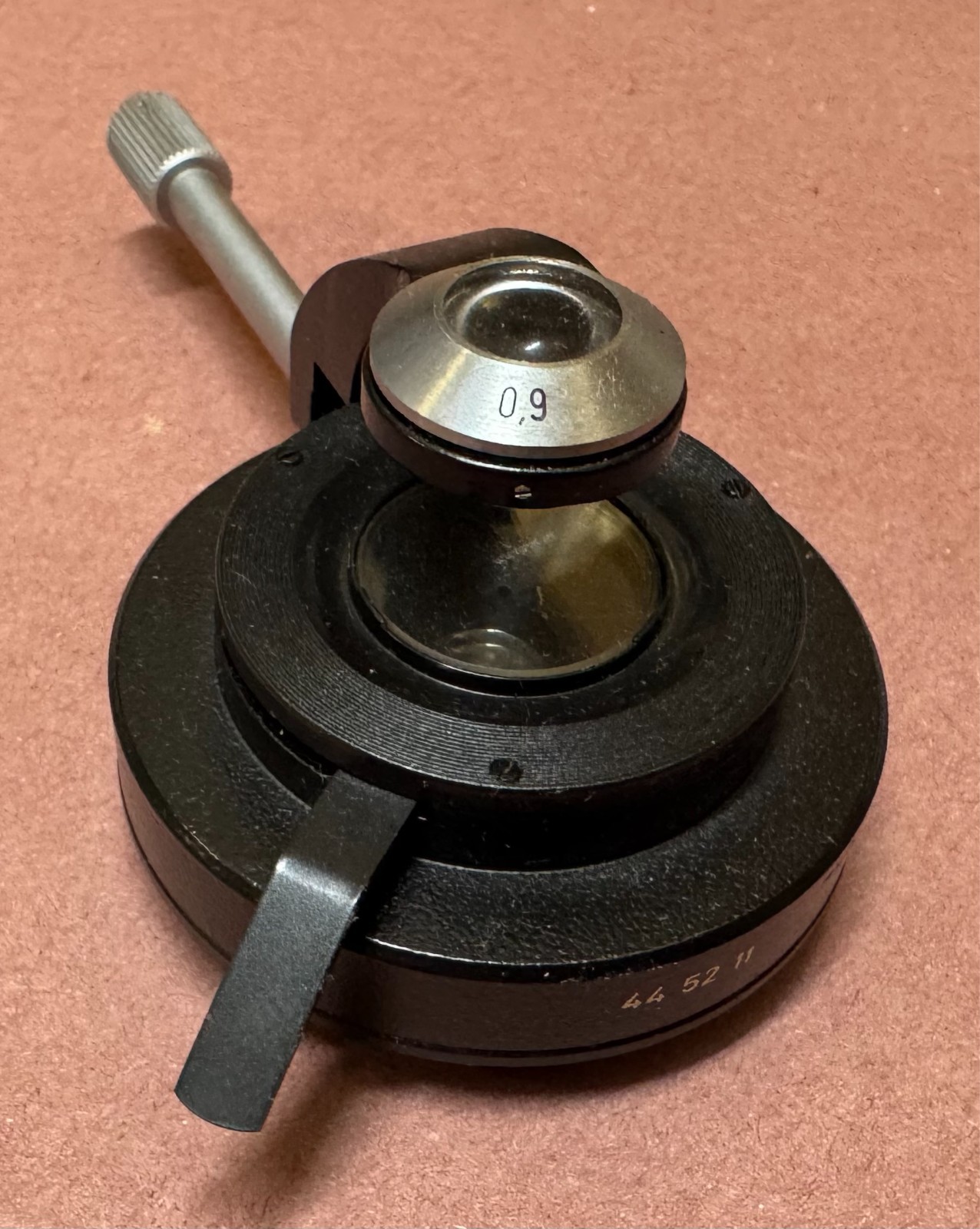 Zeiss 0.9x Microscope Swing Out Condenser with Aperture 445211