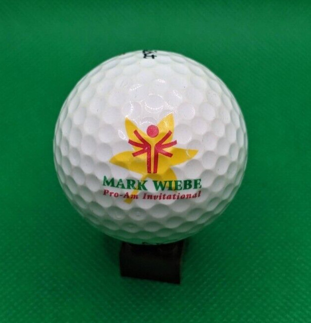 Mark Wiebe Pro-Am Invitational Special Olympics logo golf ball - Titleist