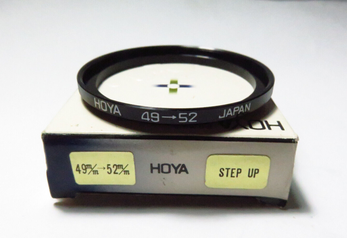 NEW - HOYA Metal Step-up Camera Lens Adapter Ring 49MM-52MM Threaded /#3019