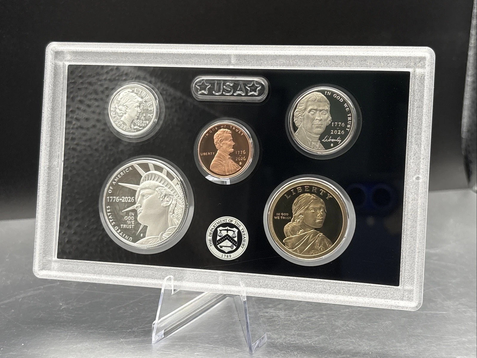 1776-2026 (S) United States Mint SILVER PROOF Sets _ 10 coins in this set