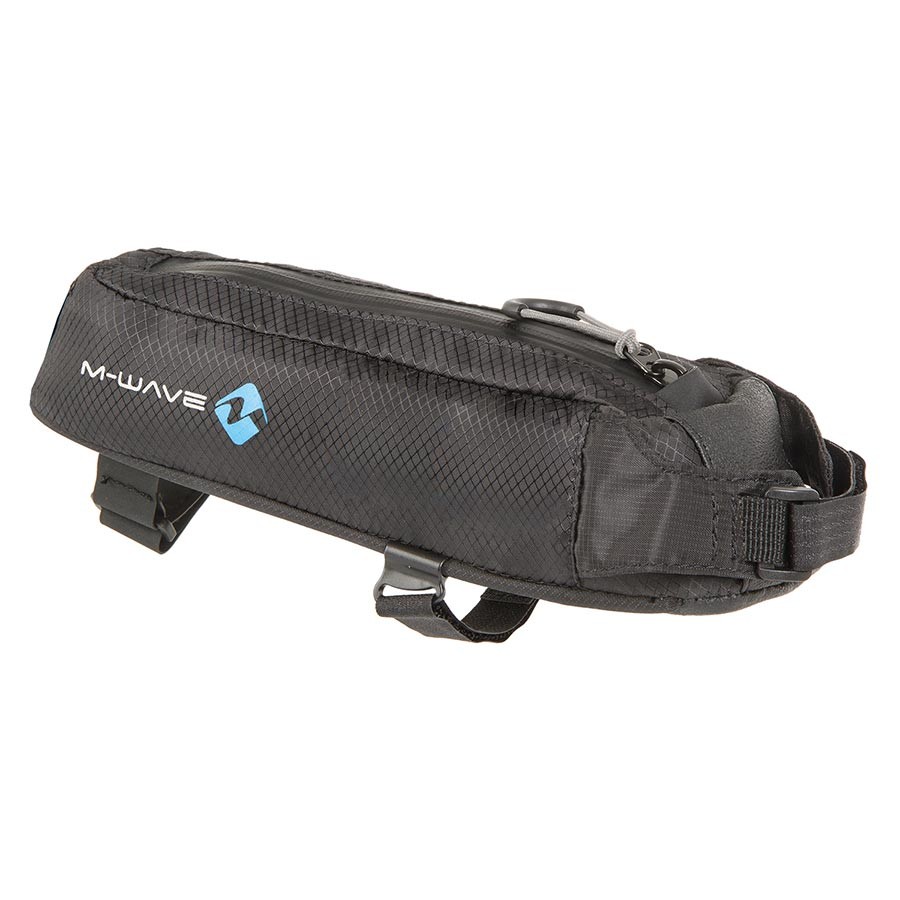 M-Wave Rough Ride TT 750ml Waterproof Top Tube Bag - Durable Ripstop,