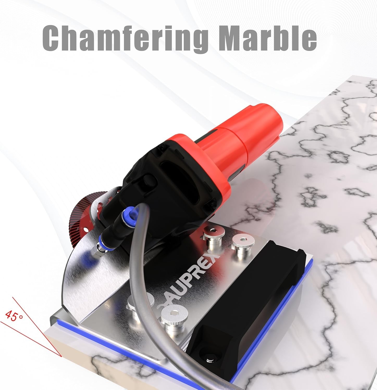 Adjustable 45° Tile Cutter Tool - Compatible with 100-Type Angle Grinders