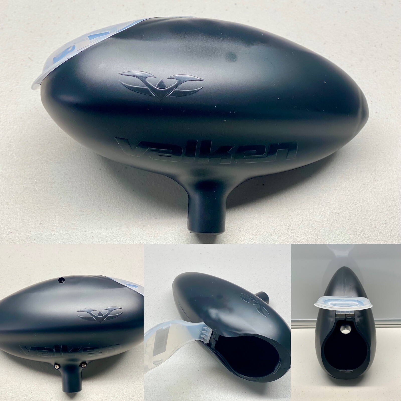 NEW Valken Standard 200 Rnd Hopper - Black .