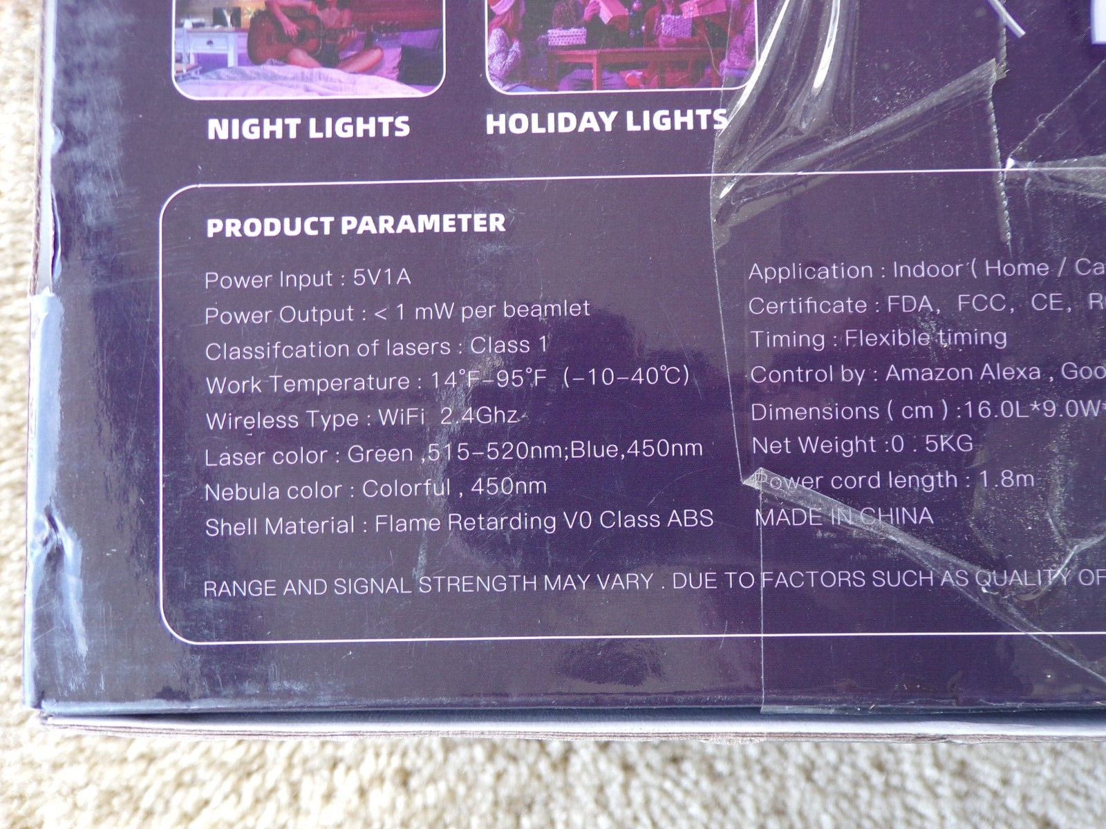Smart Star Light Galaxy Projector with Voice Control for Enchanting Spaces @a16