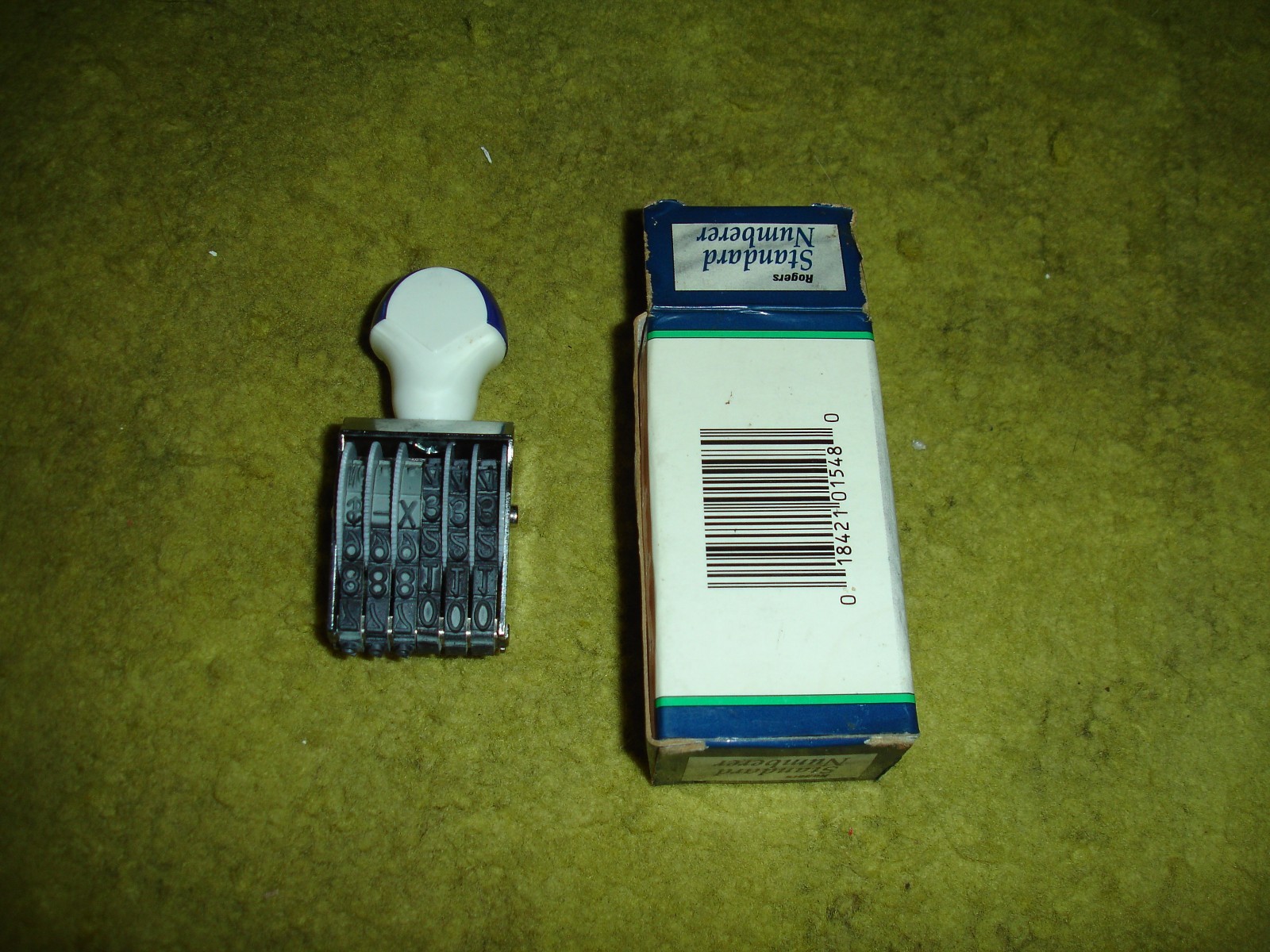 W.T. Rogers Standard Numbered Stamp Size 2 4-Band #01546
