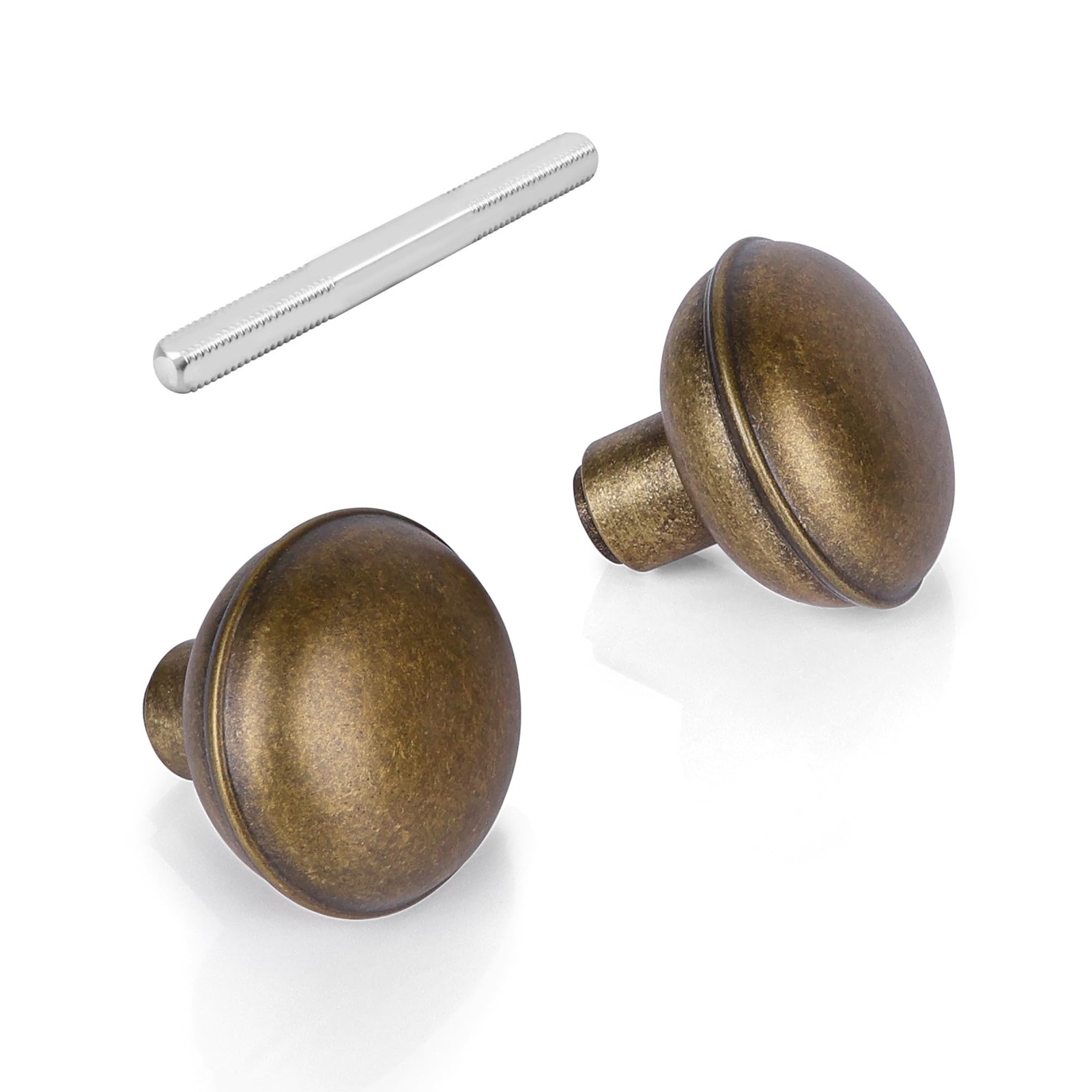 newliplace 1 Pack Vintage Antique Brass Door 1 Pack,
