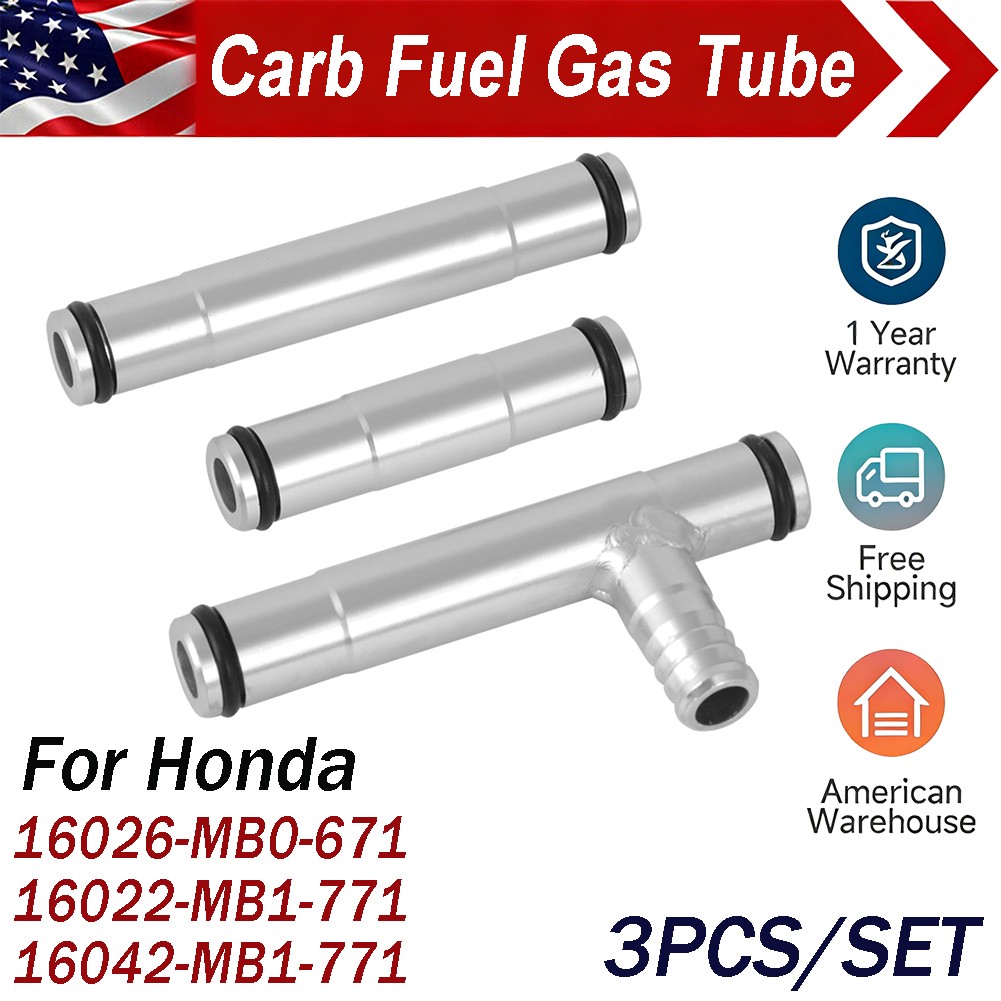 Aluminum Carb Fuel Gas Tubes Set For Honda Magna Sabre VF 700-750 1100 1983-1986