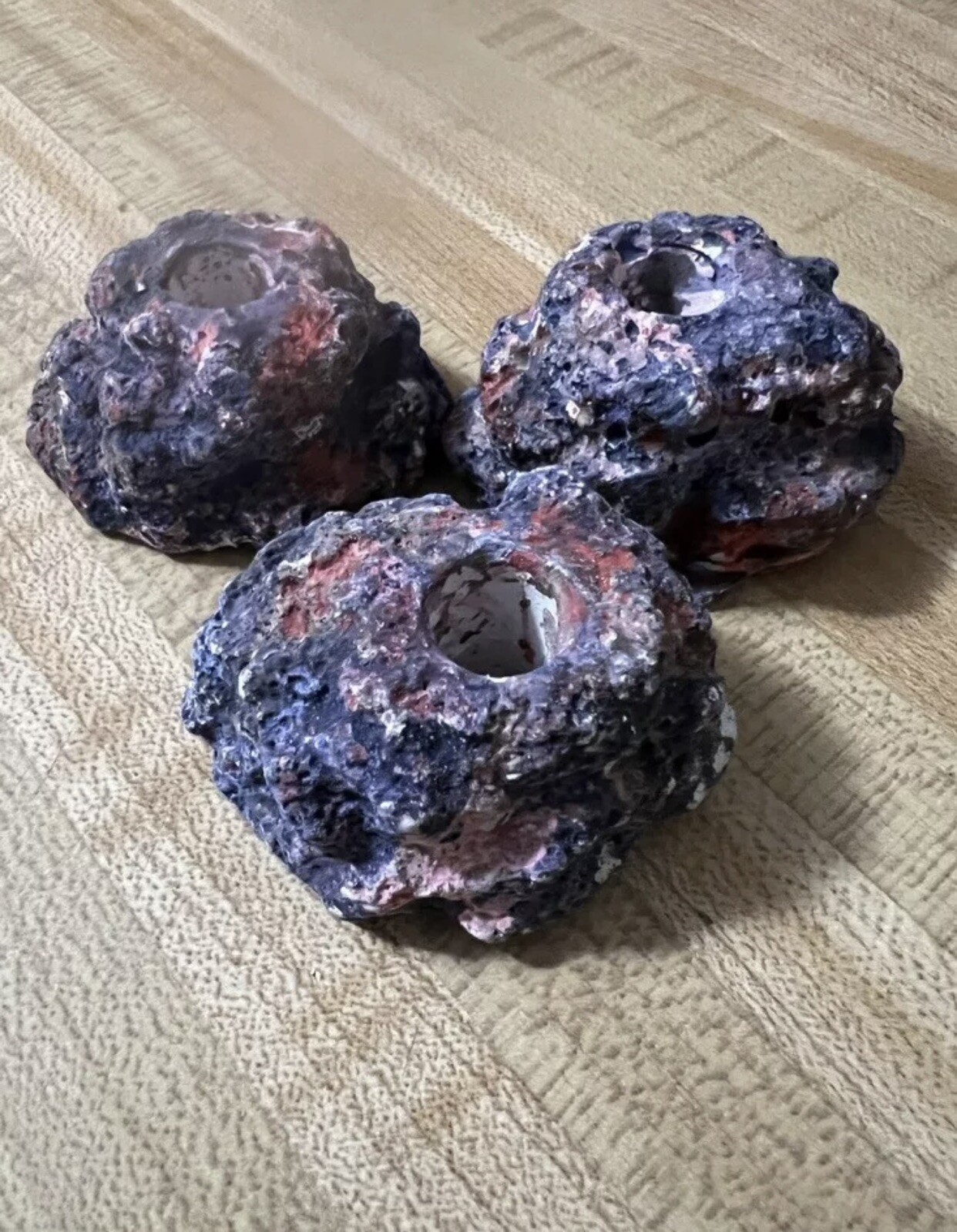 3 Pack EcoRock Frag Rock Plug Holder Coral Display Showpiece Stand Rack Eco Rock