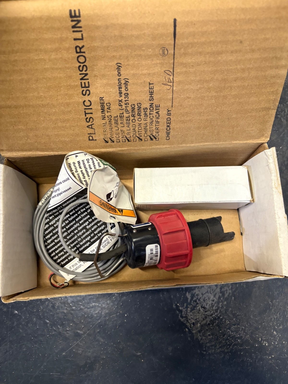 GF Signet P51530-H0 Paddlewheel Flow Sensor For DN15 to DN100 (1/2 to 4 in.)