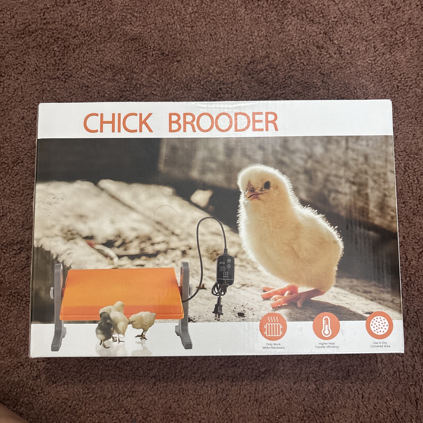Chick Brooder Heater Plate – 12" x 8"
