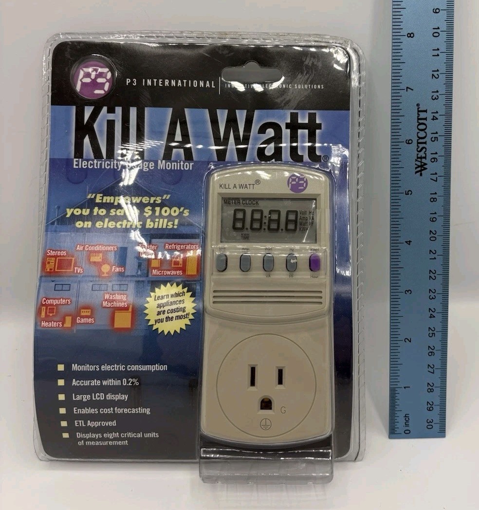 P3 International KIll A Watt Electricity Usage Monitor - Innovative Electronics