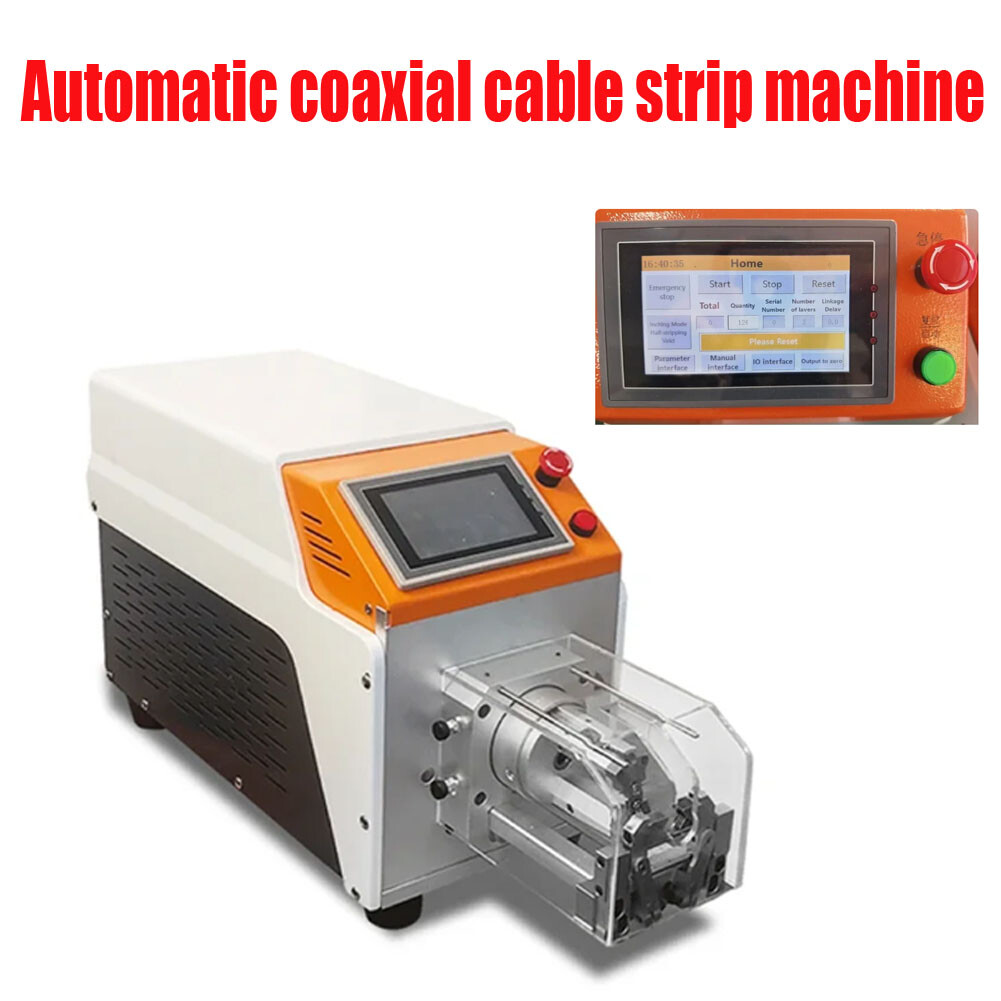 Coaxial Stripper Machine 0.8-10mm Audio Cable Processing Peeling Tool Durable