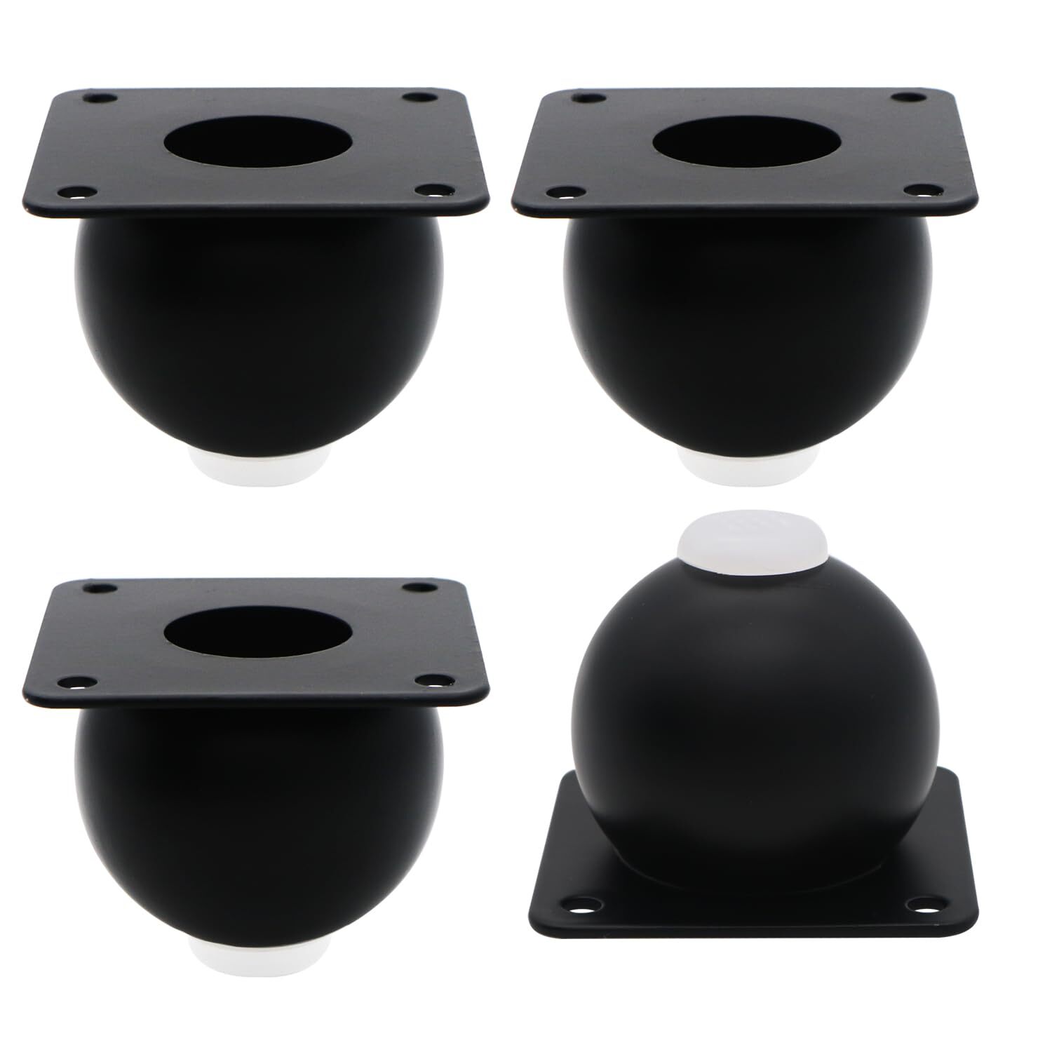Furniture Legs Metal Cabinet Legs Sofa Legs 2.36inch for Furniture Modern Met...