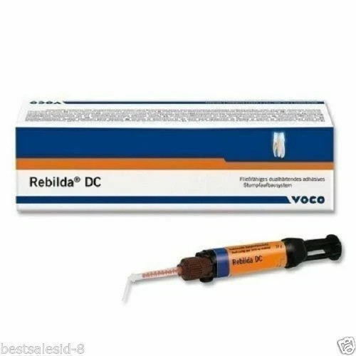 Voco Rebilda DC Dental Quick Mix Syringe Dentin Shade 10 gm free shipping..