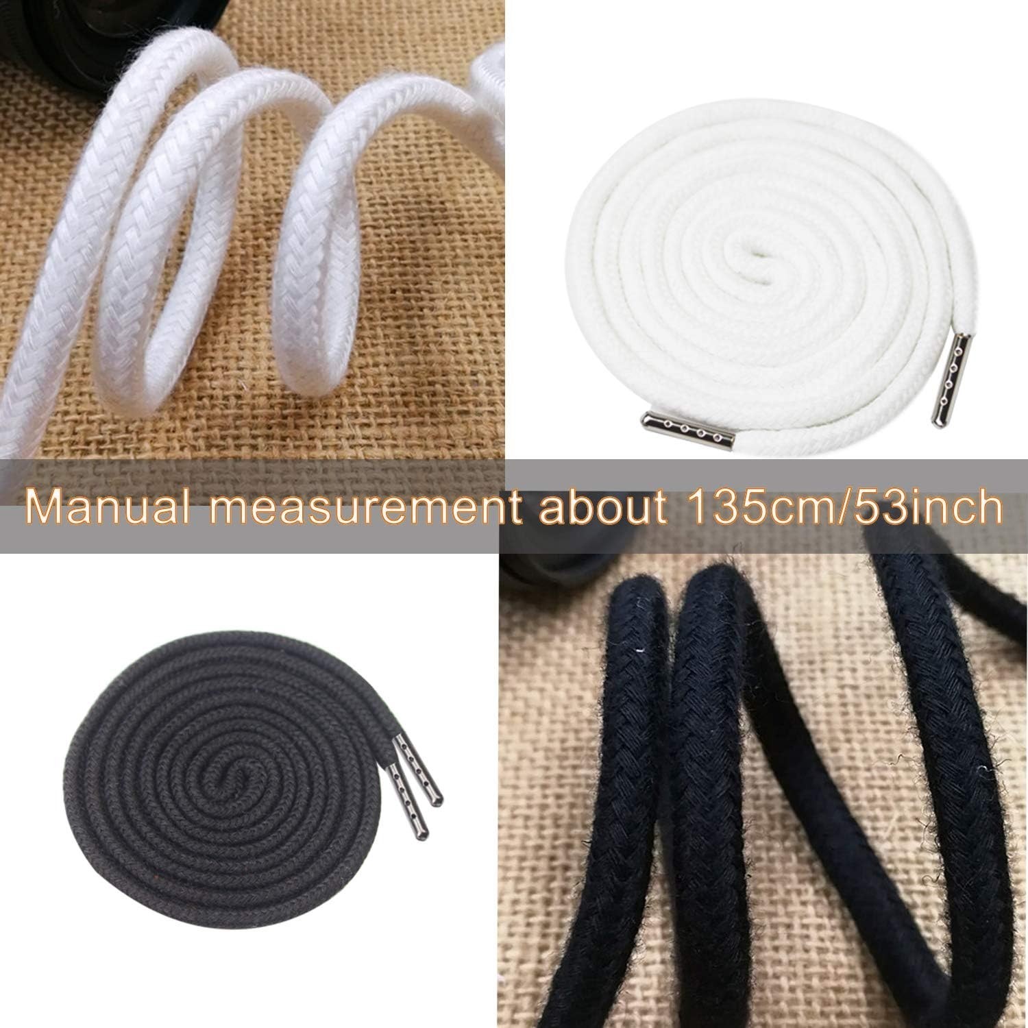 Versatile Drawstring Replacement Set with Threaders - Ideal for Pants and Coats