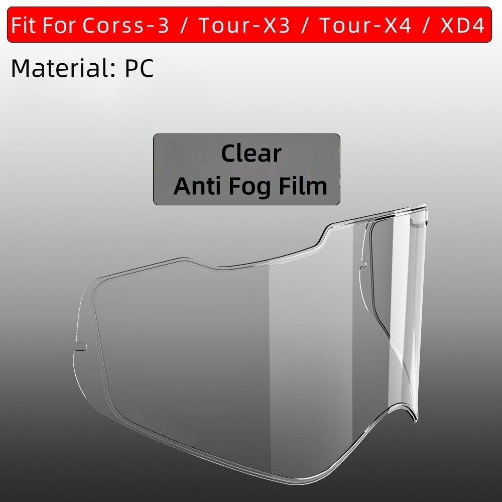 Helmet Anti-Fog For Arai Tour Cross 3 TX3 XD4 Visor Lens Film