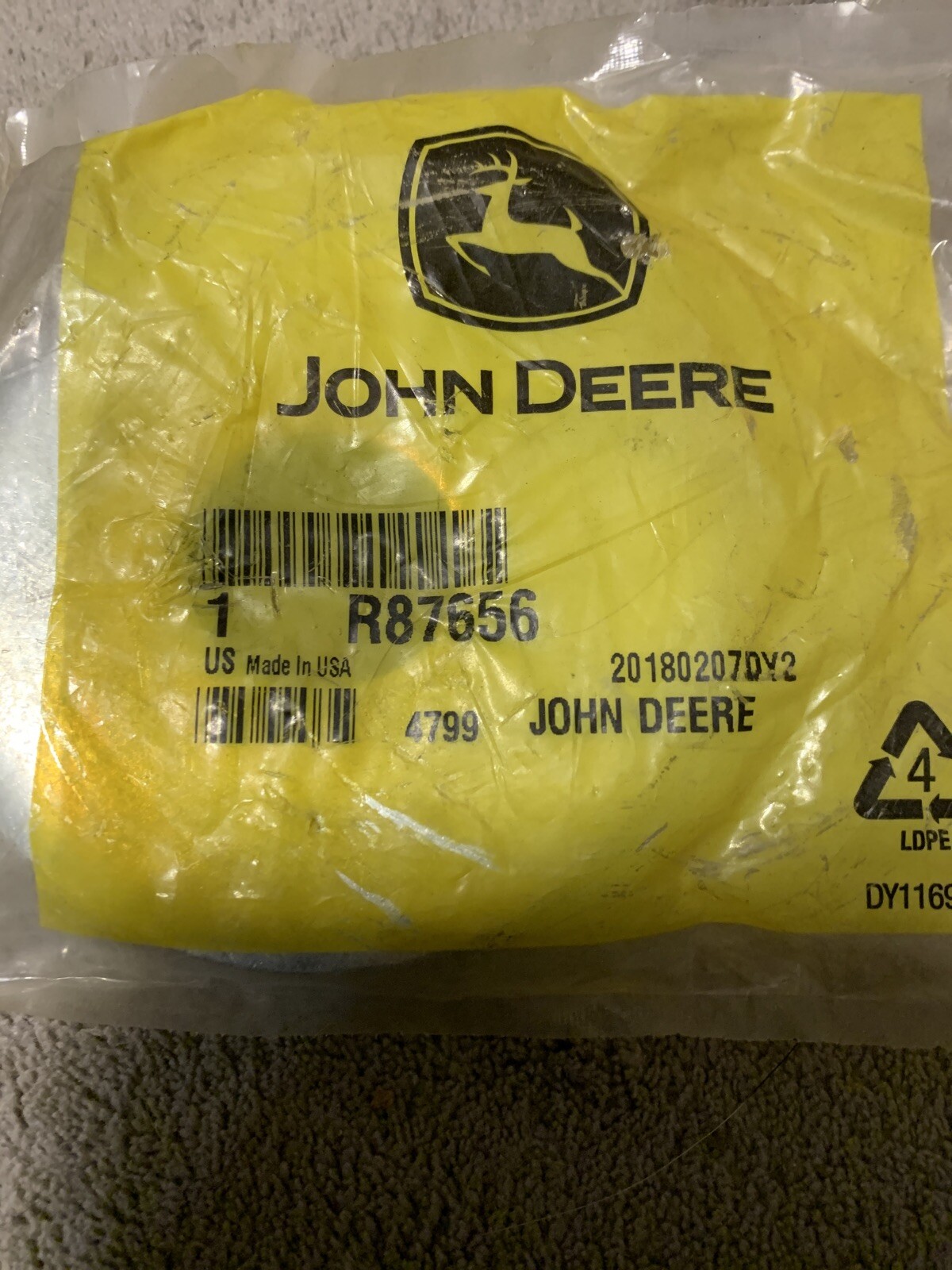 John Deere Original Equipment Washer #R87656 lot of 2