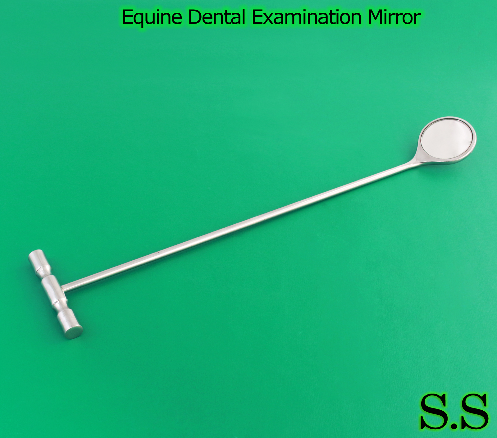 Equine Dental Examination Mirror Veterinary Instruments