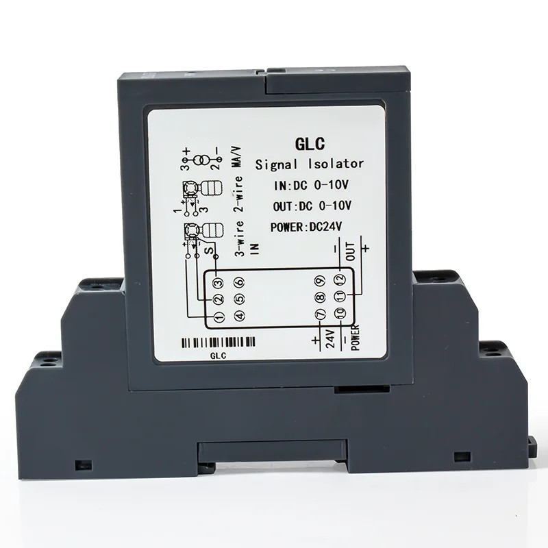 DC Signal Isolator 0-75mV to 4-20mA 0-10V Electrical Analog Converter 1 In 1 Out