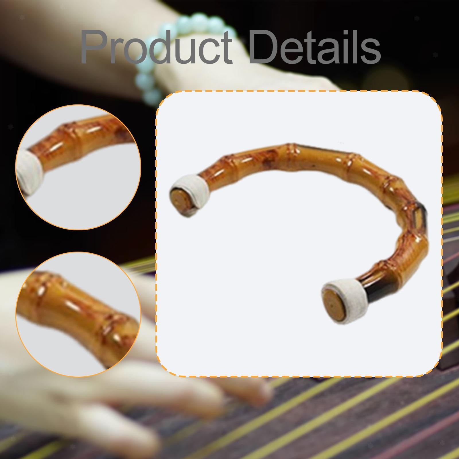 Pipa Finger Practice Tool for Beginners Accessory Compact with Bamboo Design