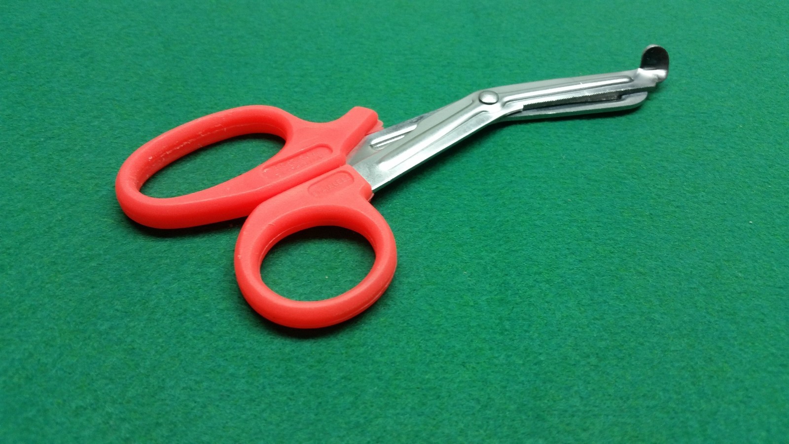 12 EMT PARAMEDIC UTILITY BANDAGE SHEARS EMS ENT SCISSORS 5.5'' ORANGE