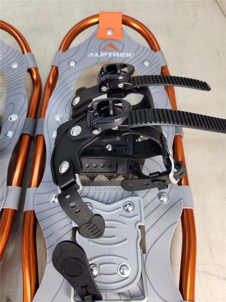 ALPTREK 825 Snowshoe Kit Sawtooth Angular Frame Large 8" x 25" 200 lbs