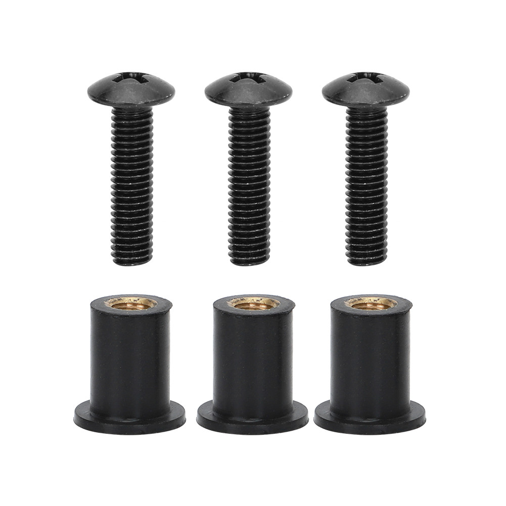 Windshield Screw Nuts Set For Yamaha SRX Phazer SECA Mountain Max Venture V Max
