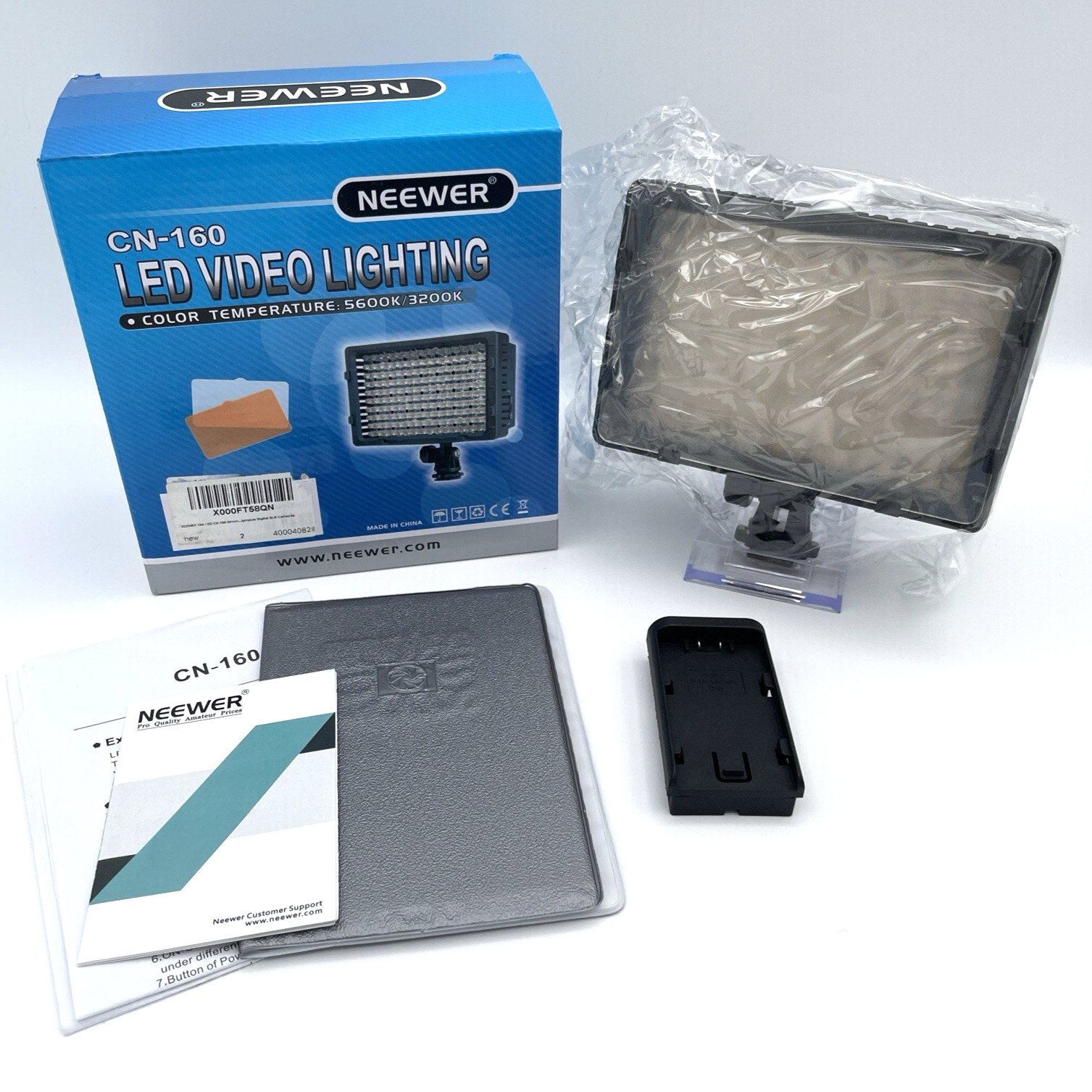 NEEWER CN-160 LED Video Lighting Panel for Digital Cameras ~ NEW