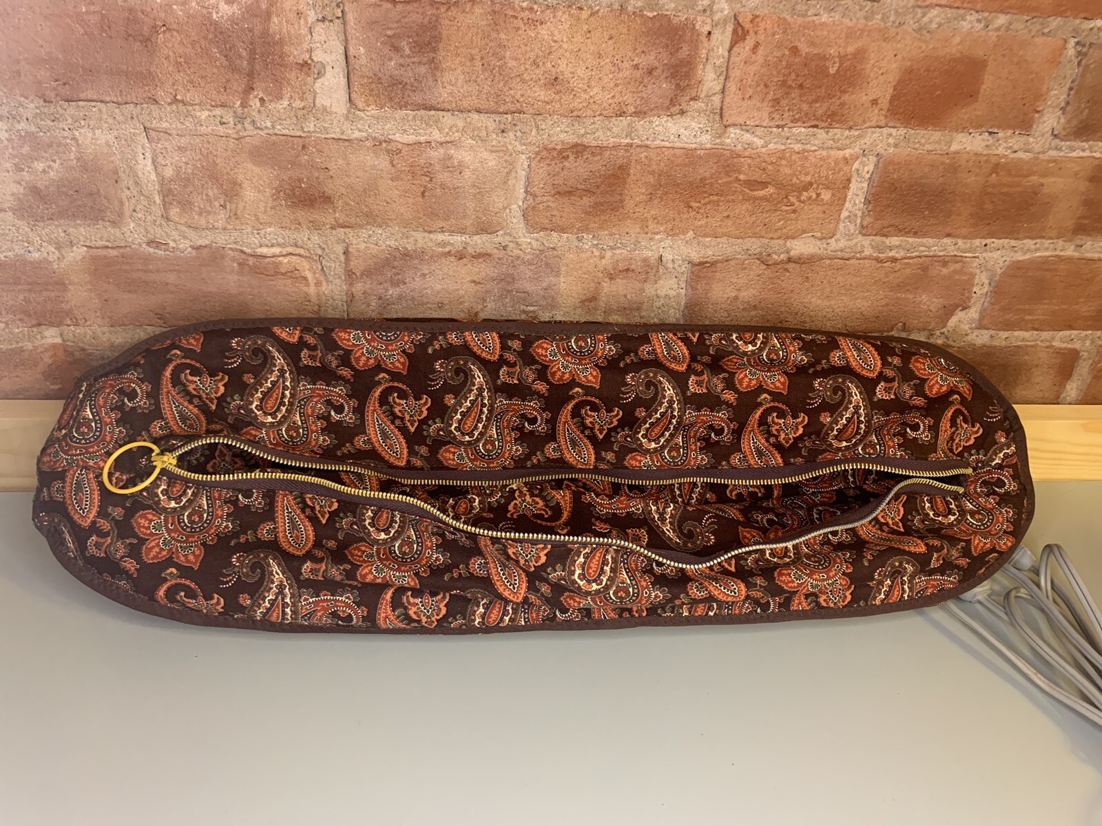 Vintage 60s Norjac Electric French Bread Warmer Paisley Tested/Works OG Box