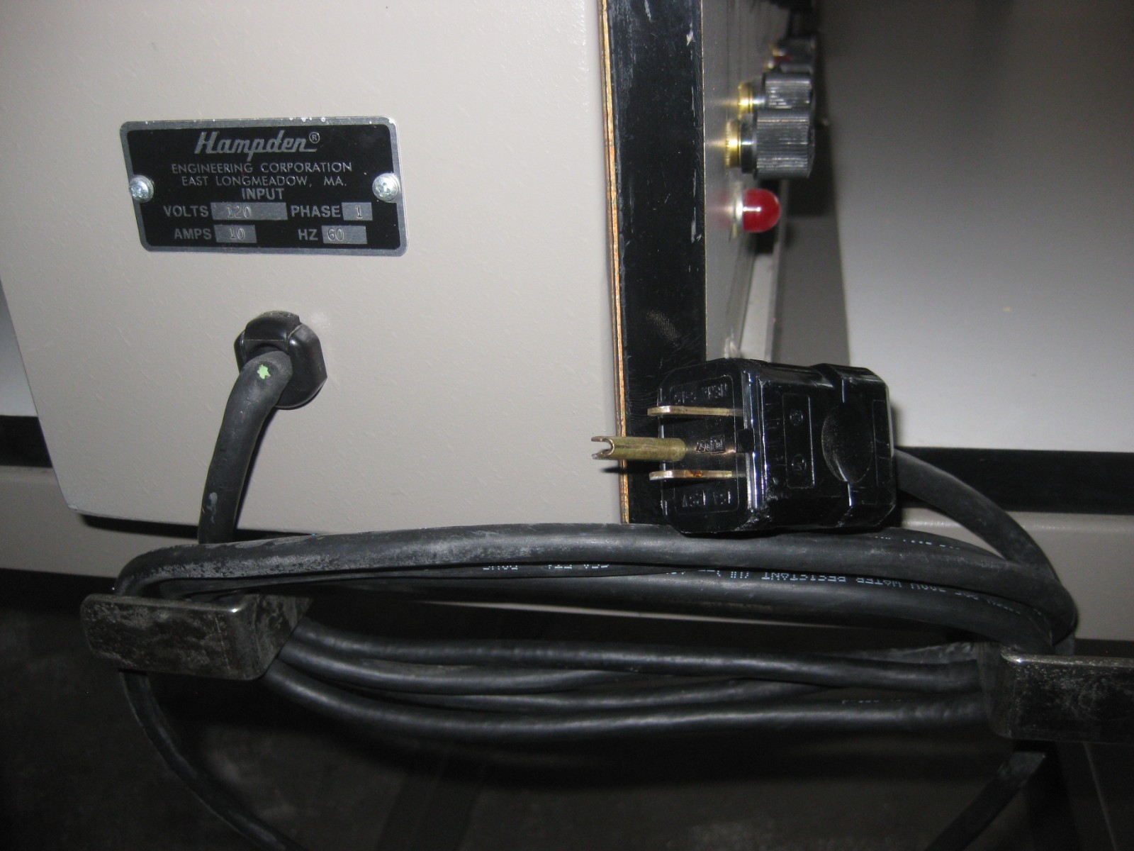 Hampden Model H-ACCS-1A Air Conditioning Control System Trainer