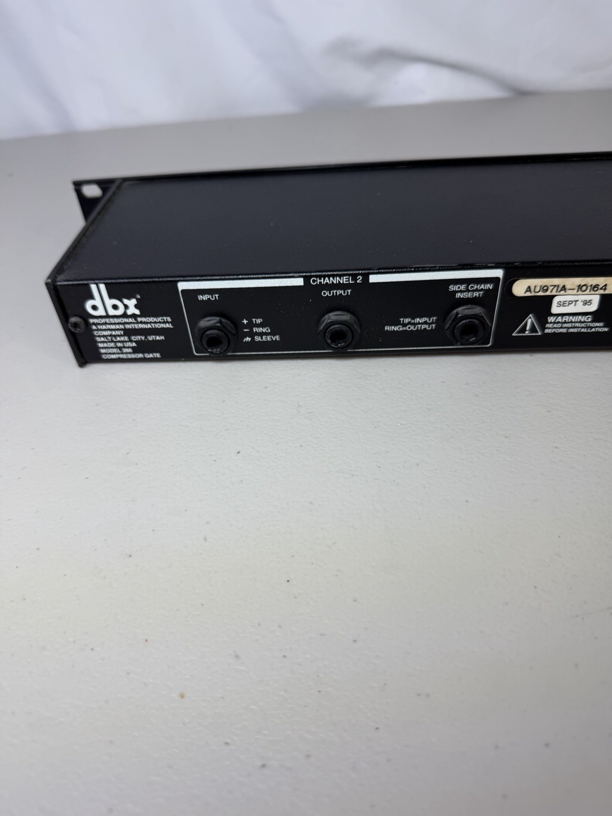 DBX Project 1 Compressor Gate 266