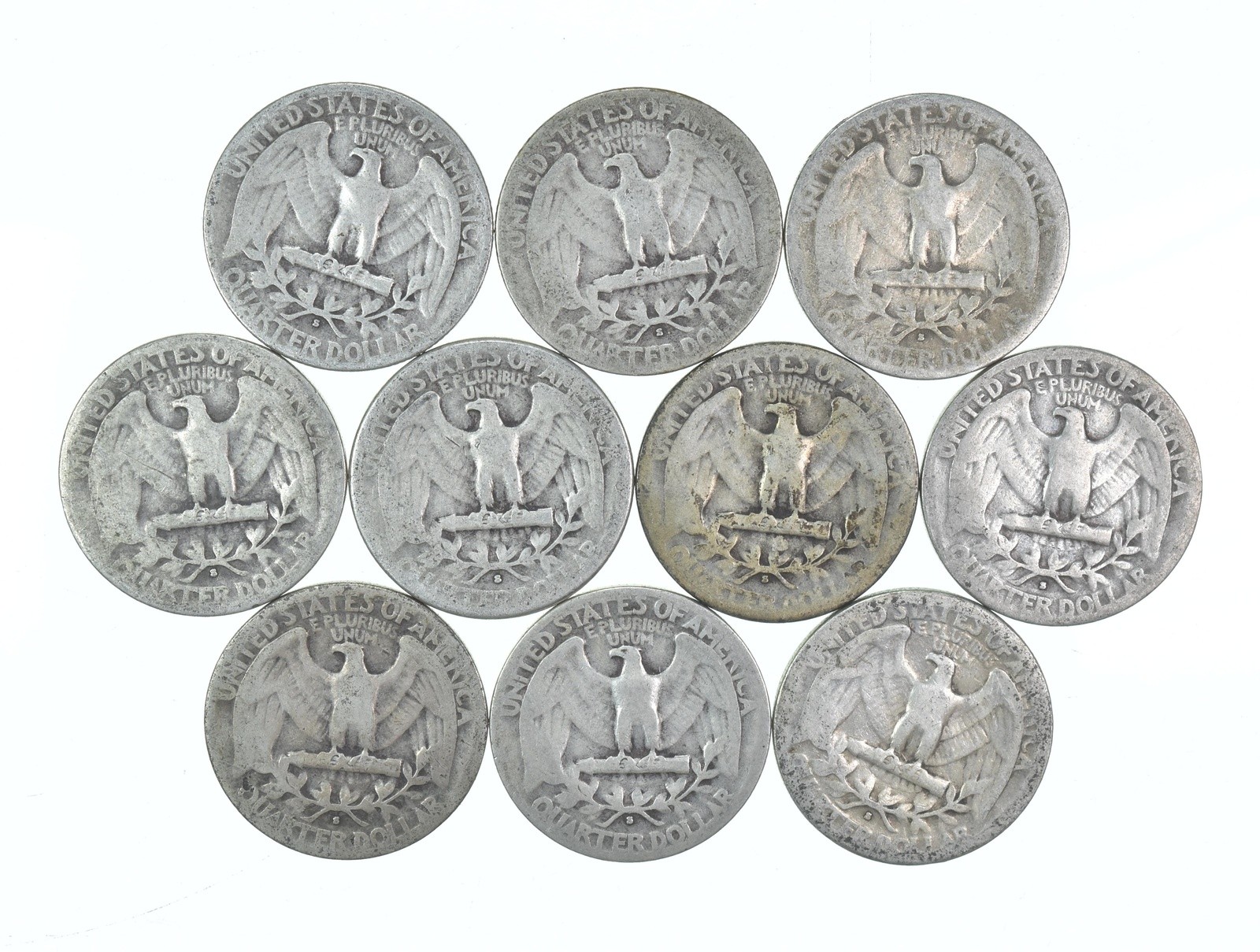 1936-S Washington Quarter Average Circ