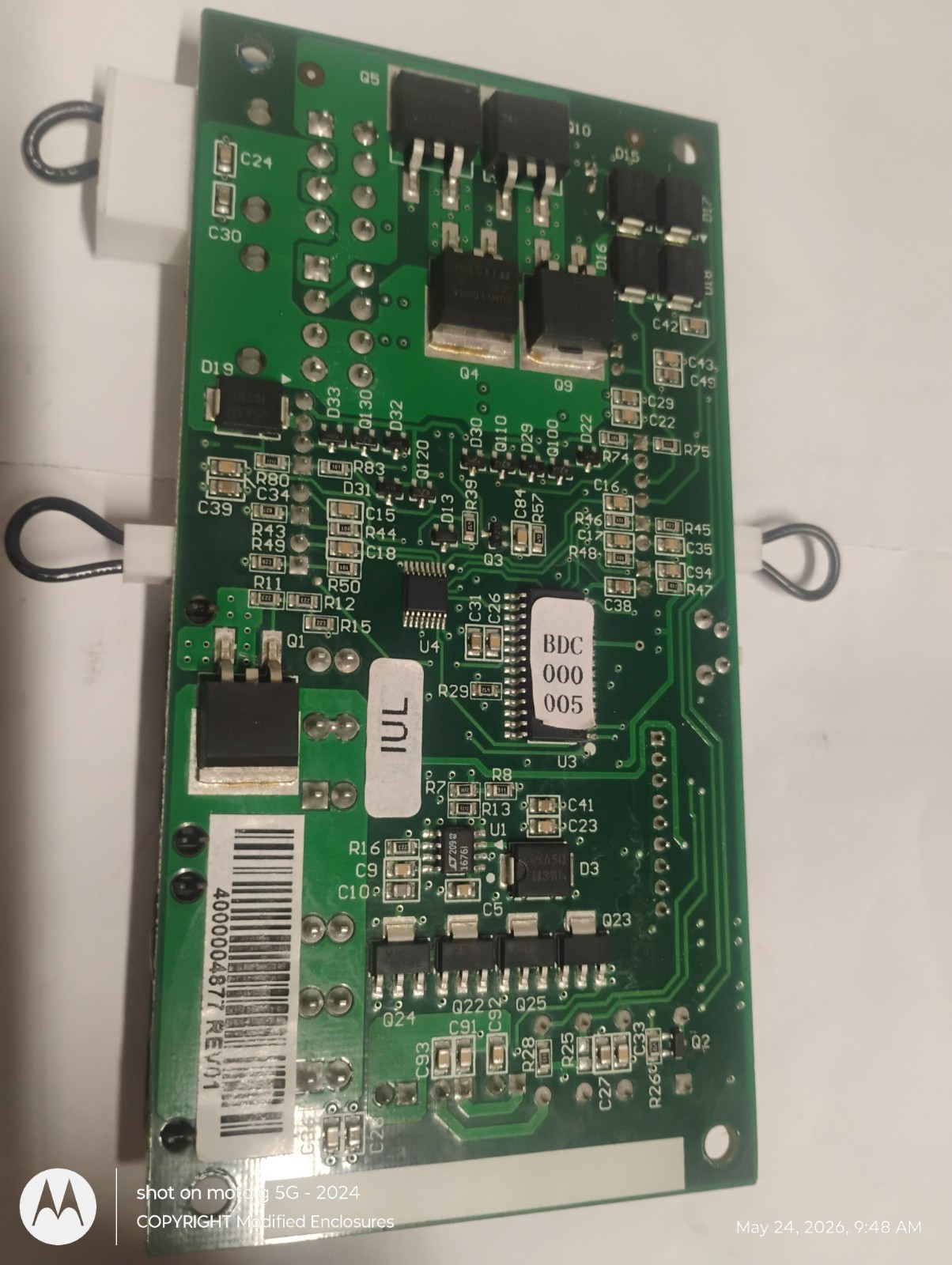 Purcell RH-4 2812 1000012273 4000004877 Cooling system controller