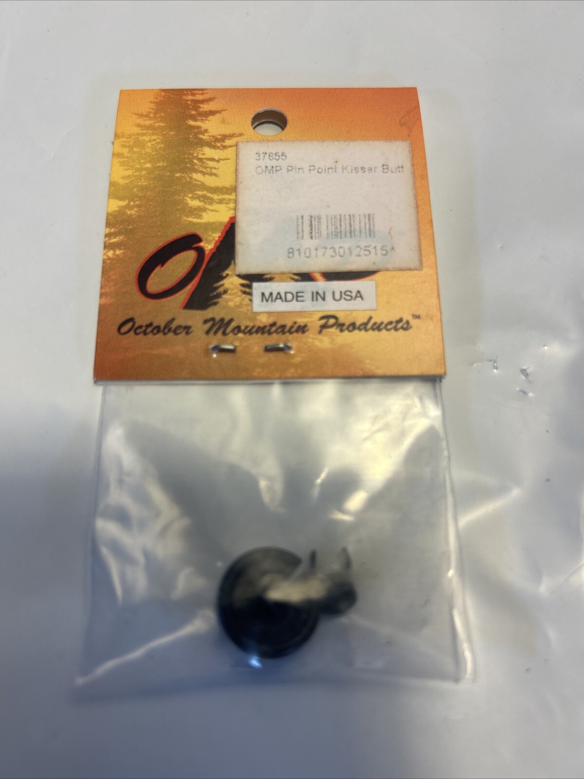 OMP Pin Point Kisser Button 9/16" w/ Clips! archery string bow hunting
