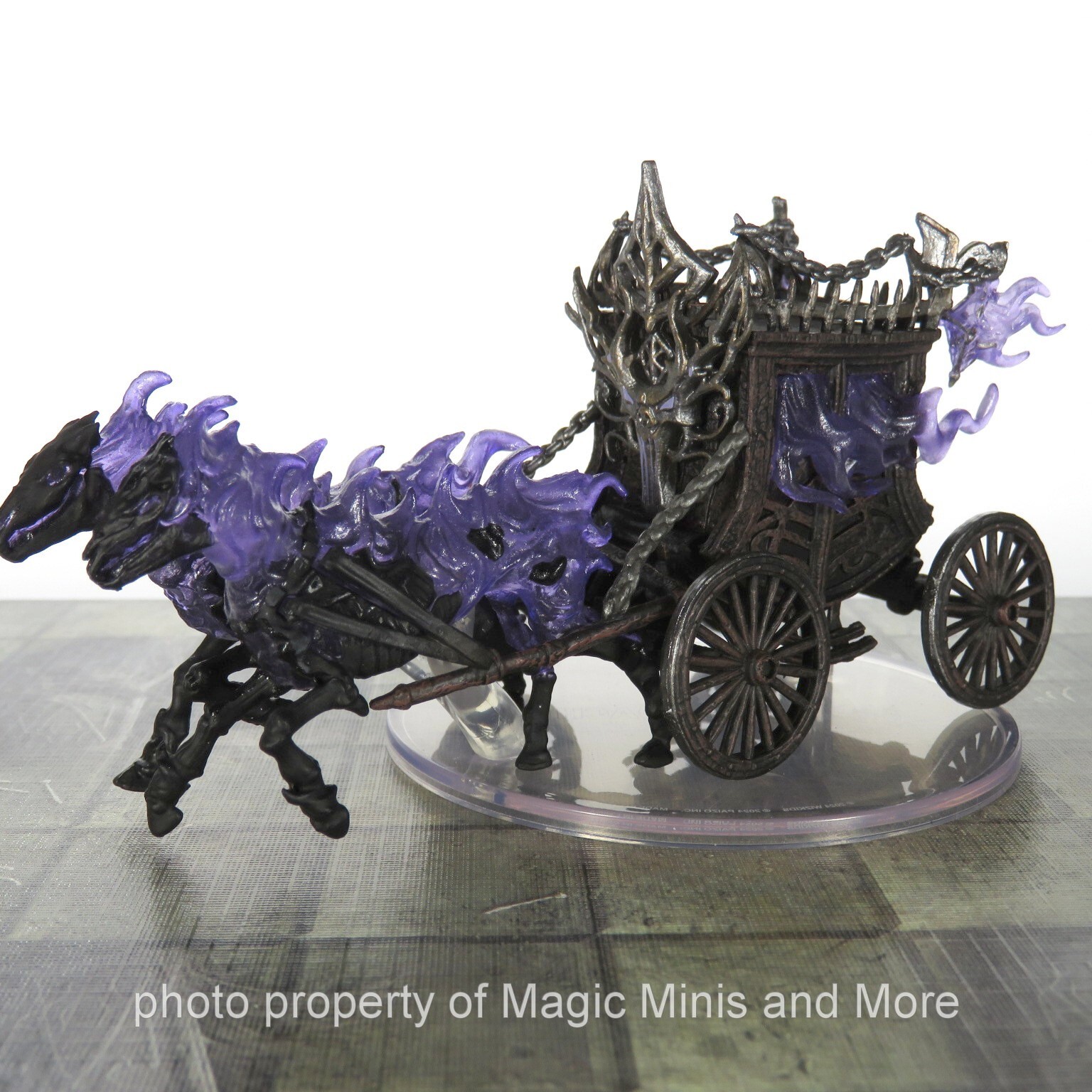 Armies of the Dead * DEATH COACH Pathfinder Battles carriage nightmare miniature