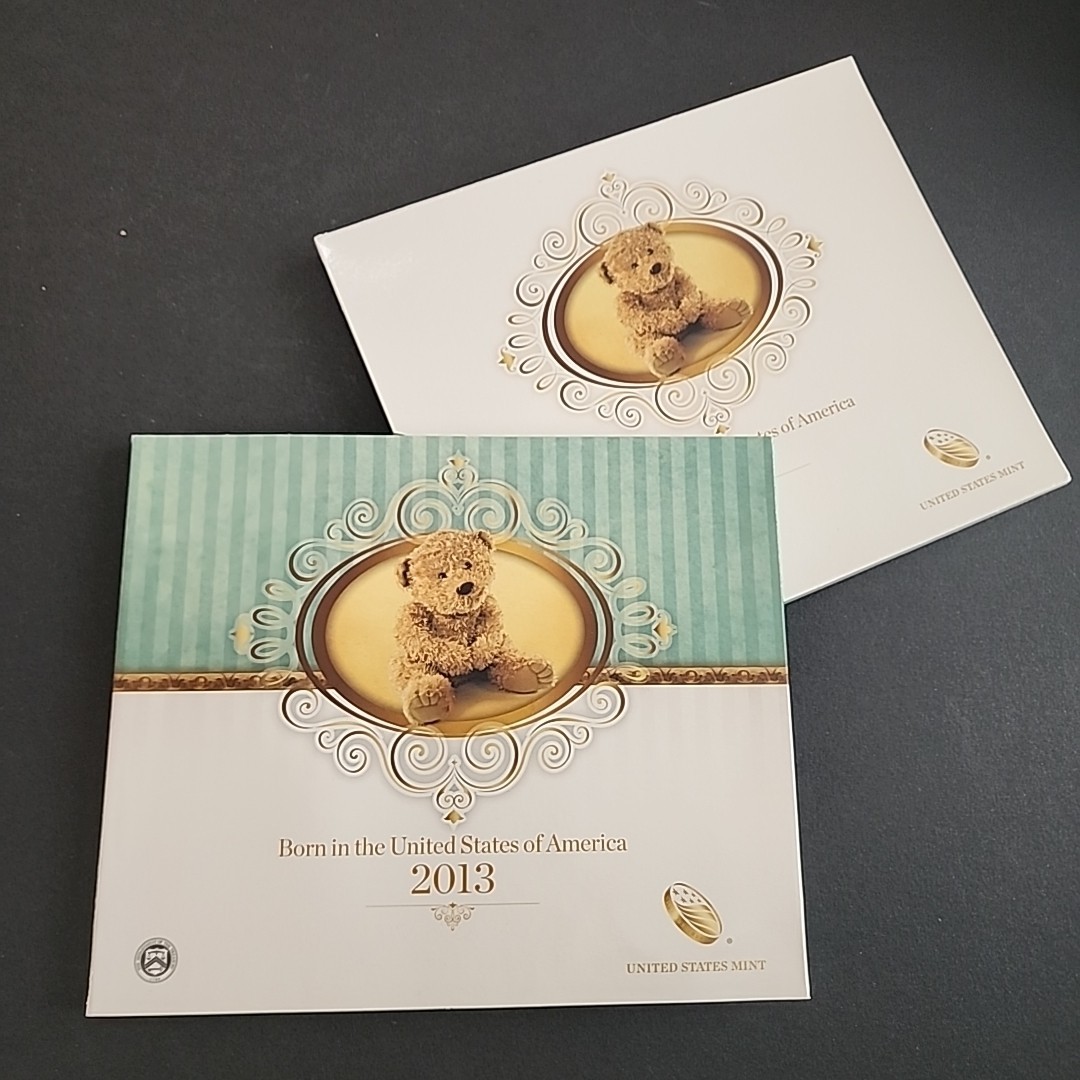 US Mint 2013 Born in the USA Proof Coin Set Sealed OGP COA Birth Year Gift