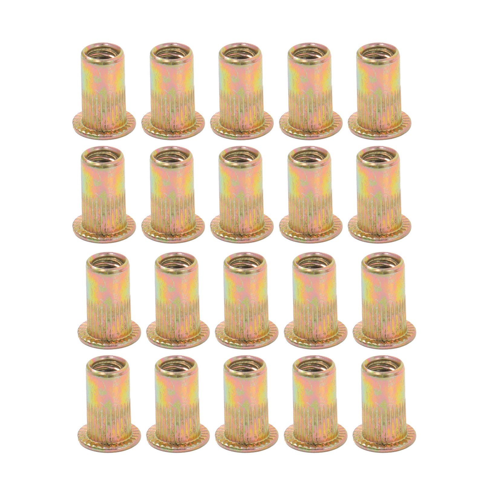 LABLT Hand Riveter 14" rivet nut tool with 7 mandrels Total 70Pcs Rivet Nuts