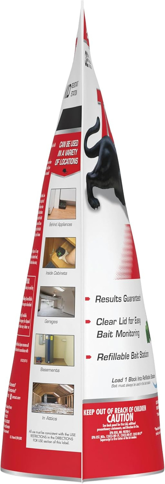 Tomcat Mouse Killer(E) Refillable Station for Indoor Use - Child Resistant (1 St