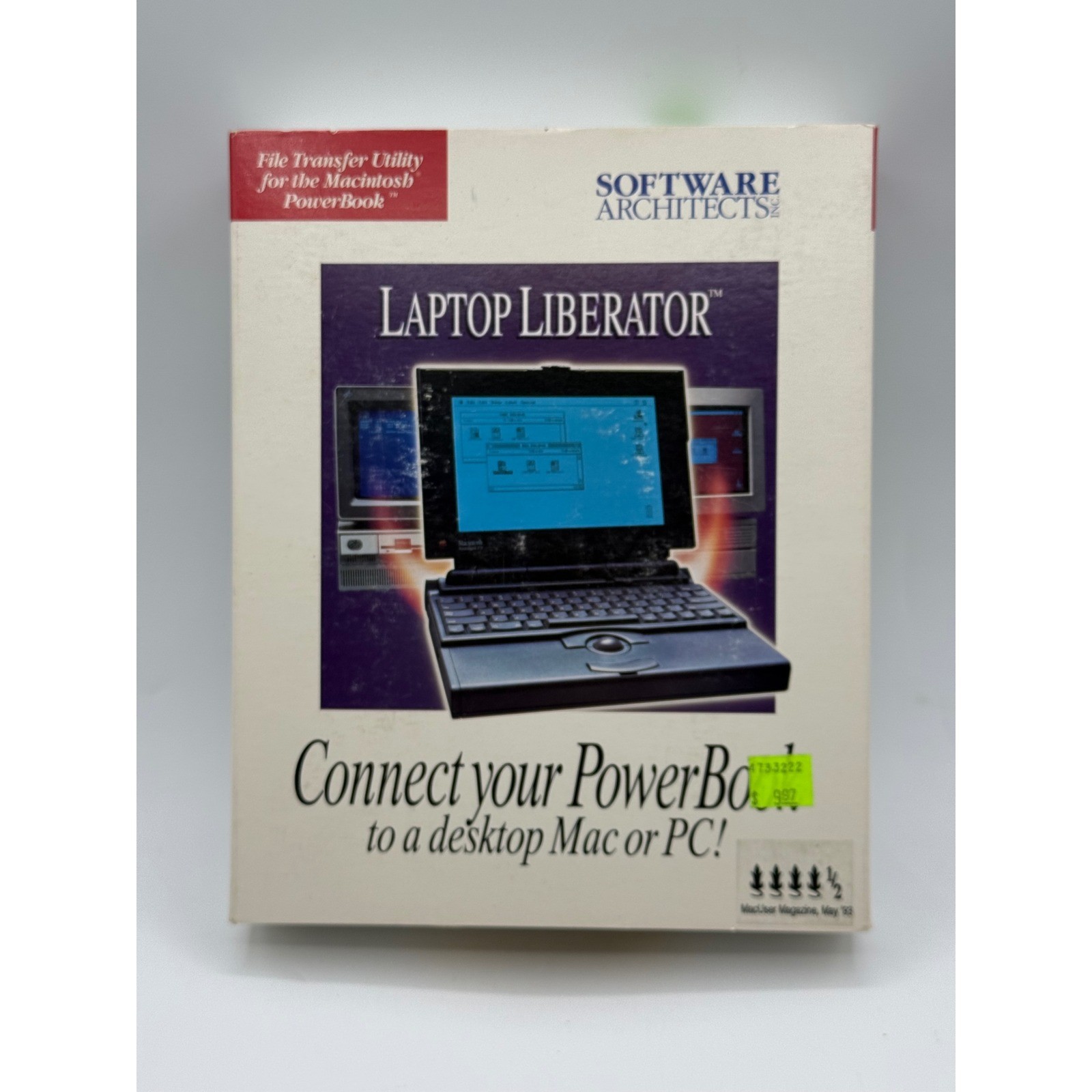 Vintage Collectible Software Architects Laptop Liberator 2.0 PowerBook