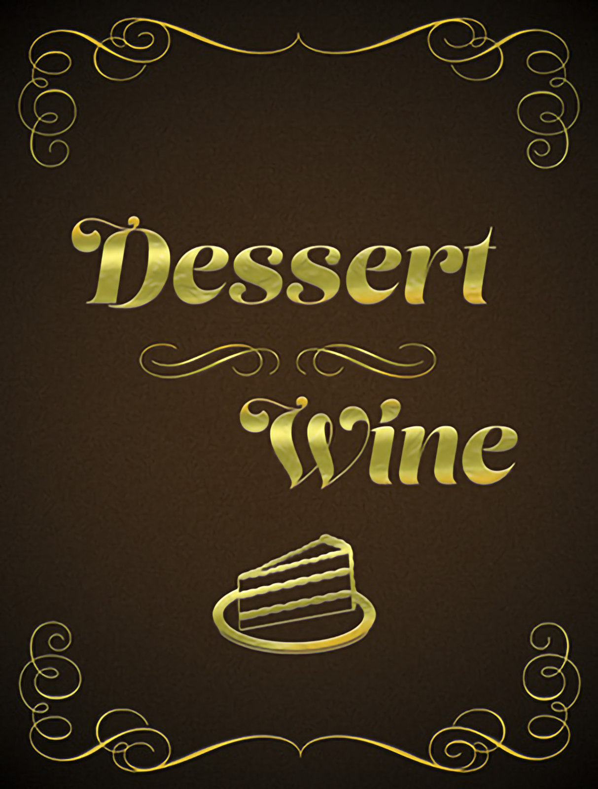 Dessert Wine Labels 30/Pack Varietal Collection