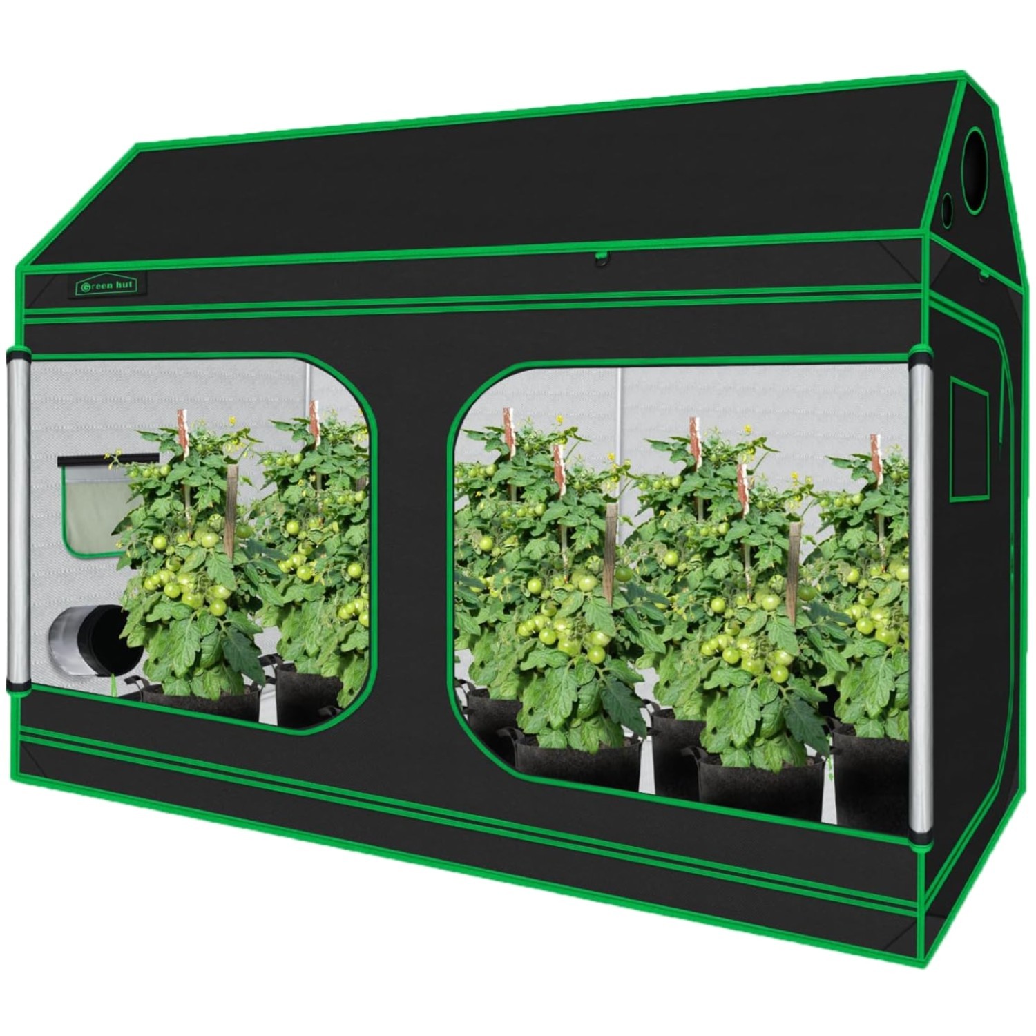 96"x48"x72" Grow Tent with Observation Windows