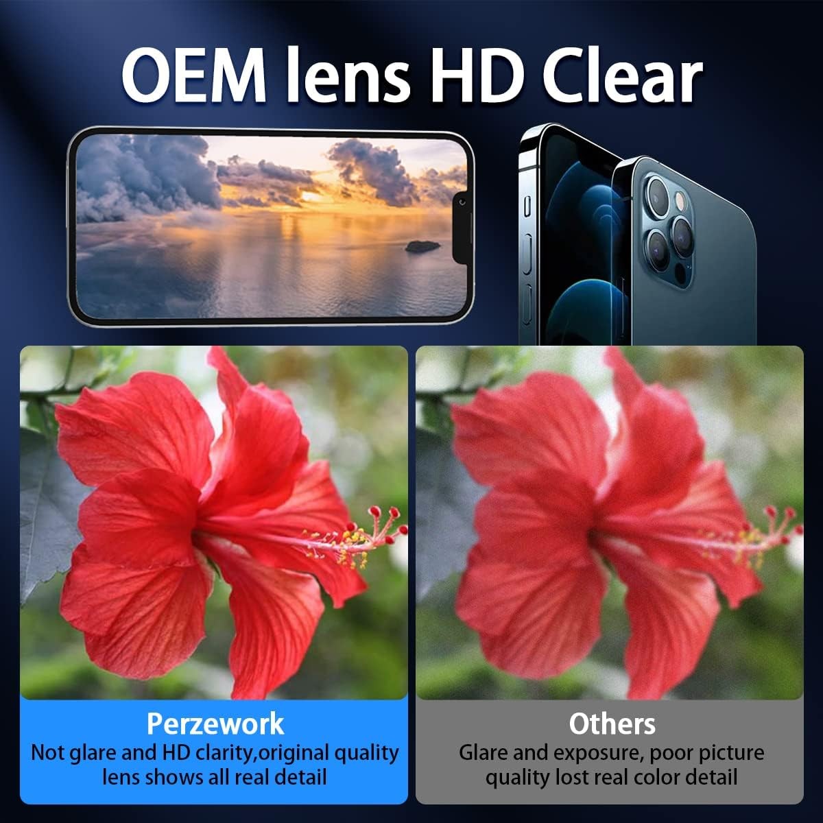 OEM Back Camera Glass Lens Replacement for iphone 13 pro / 13 max