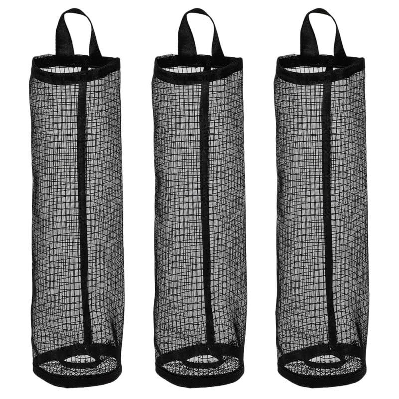 3 Pcs Plastic Bag Holders Kitchen Bag Holder Dispenser Cylinder Organizer for...