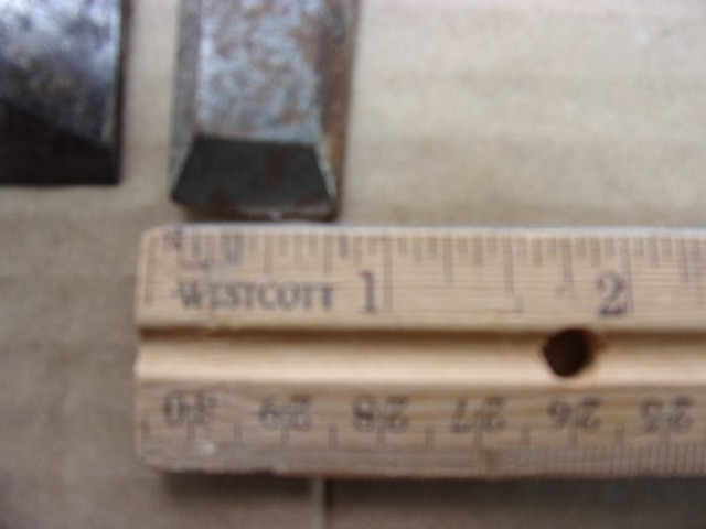 vintage chisel lot stanley mayhew and unk red handle